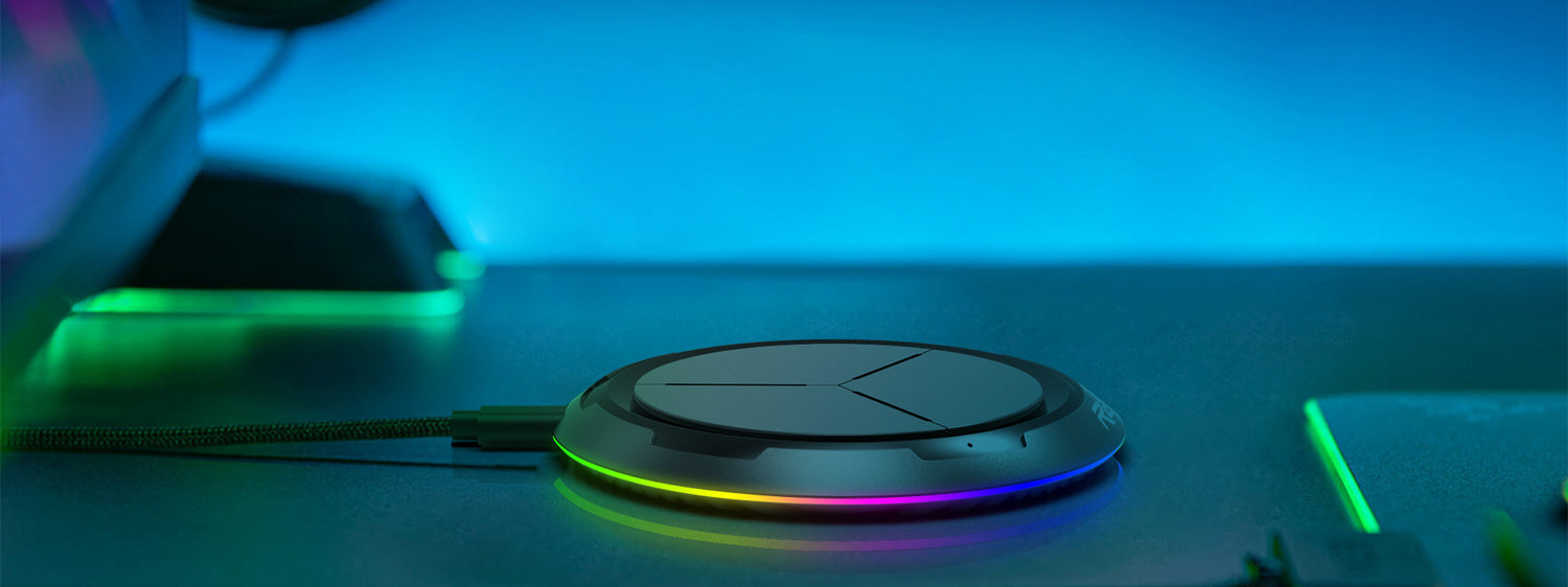 wireless charging rgb gaming 10W qi 